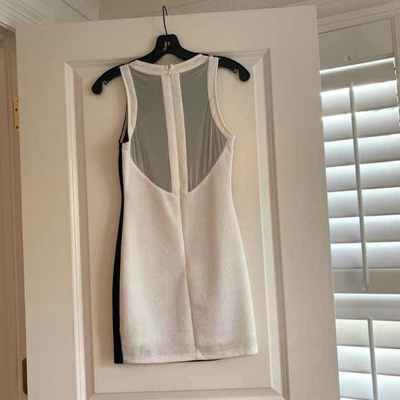 Do & Be Bodycon Black & White Mini Dress - Picture 2 of 5